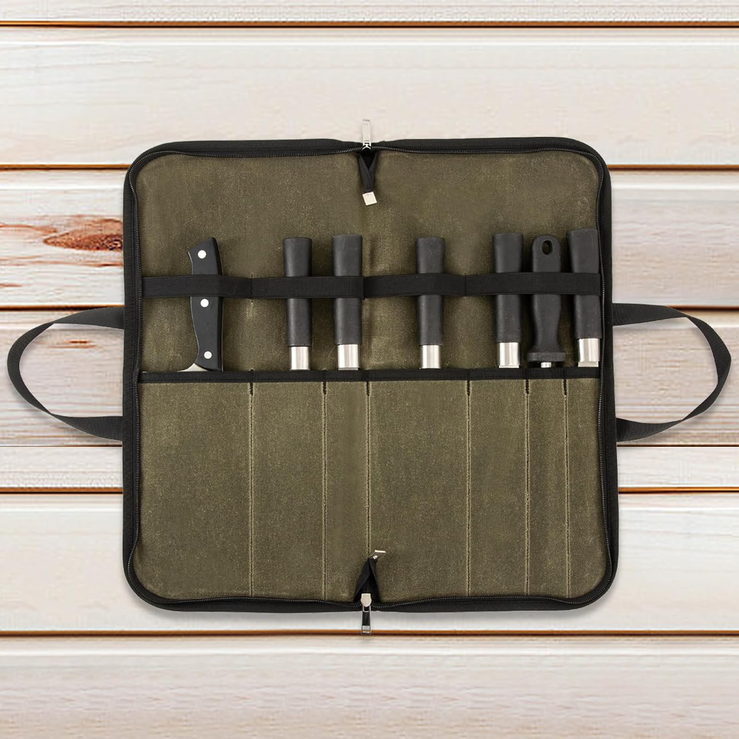 Sturdy Heavy-Duty Knife Roll Bag for Durable Storage