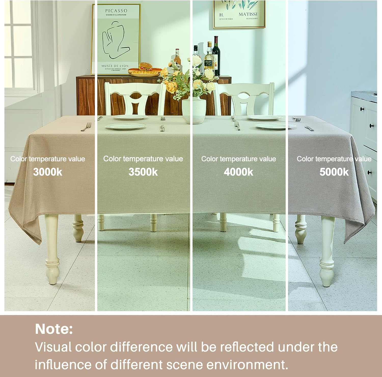 Textured Linen Tablecloth