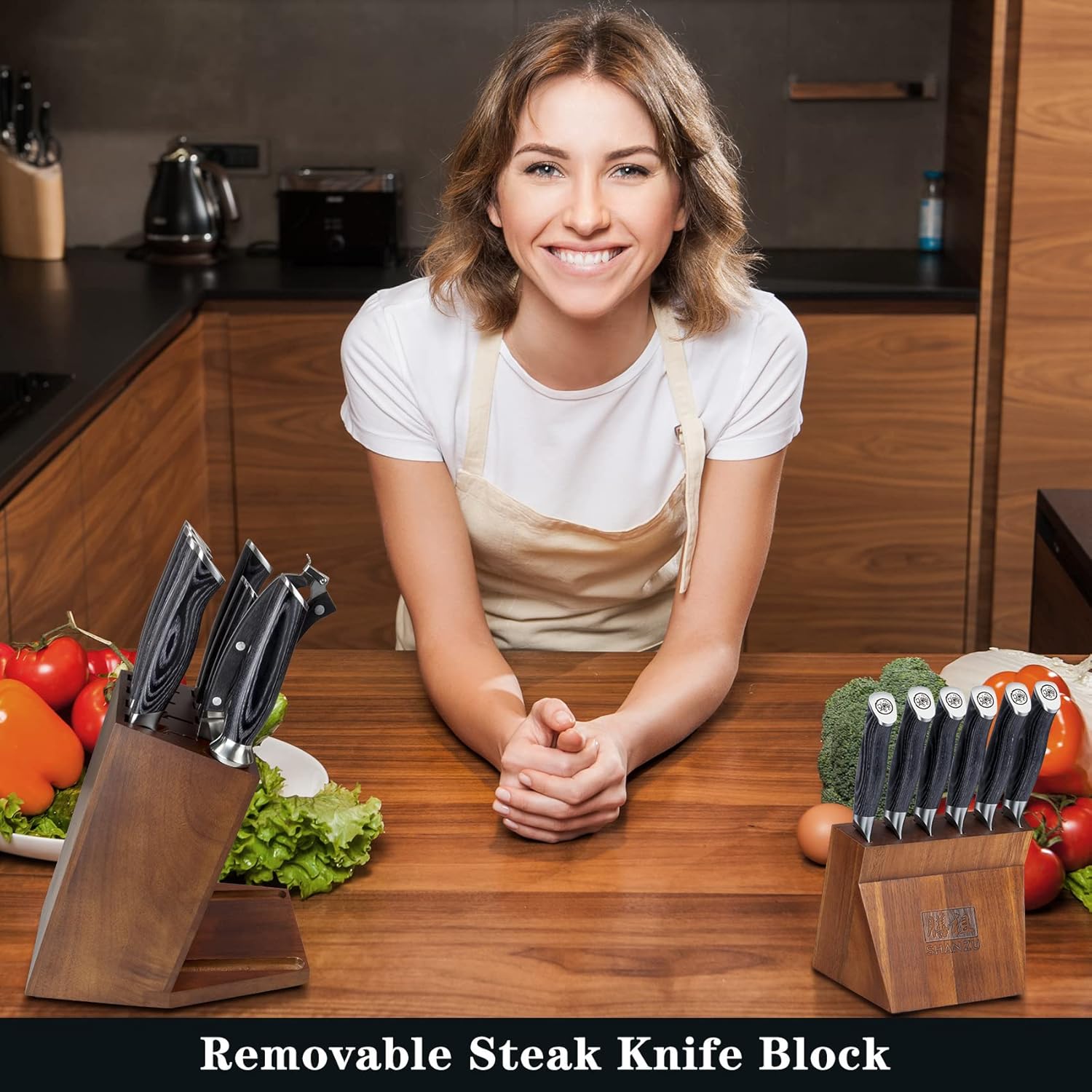 SHAN ZU Knife Block Set