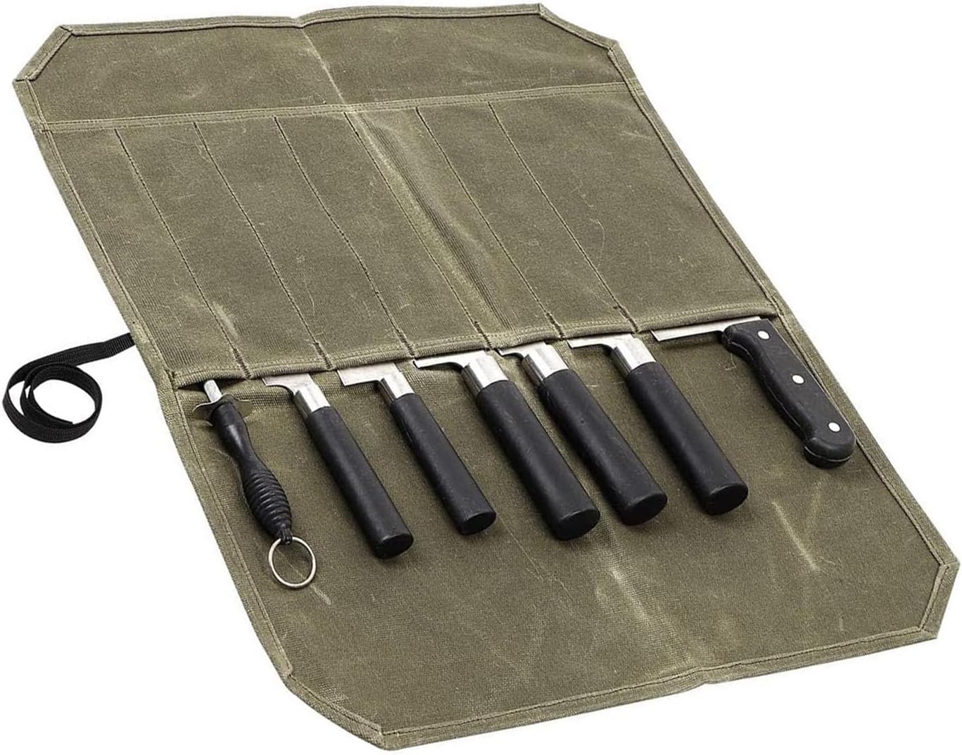 Heavy Duty Canvas Knife Roll Bag