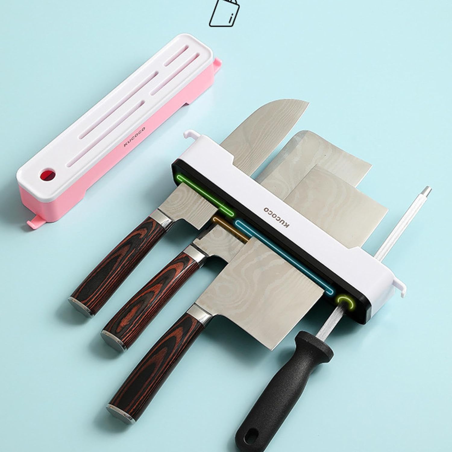 Wall-Mount Knife Holder