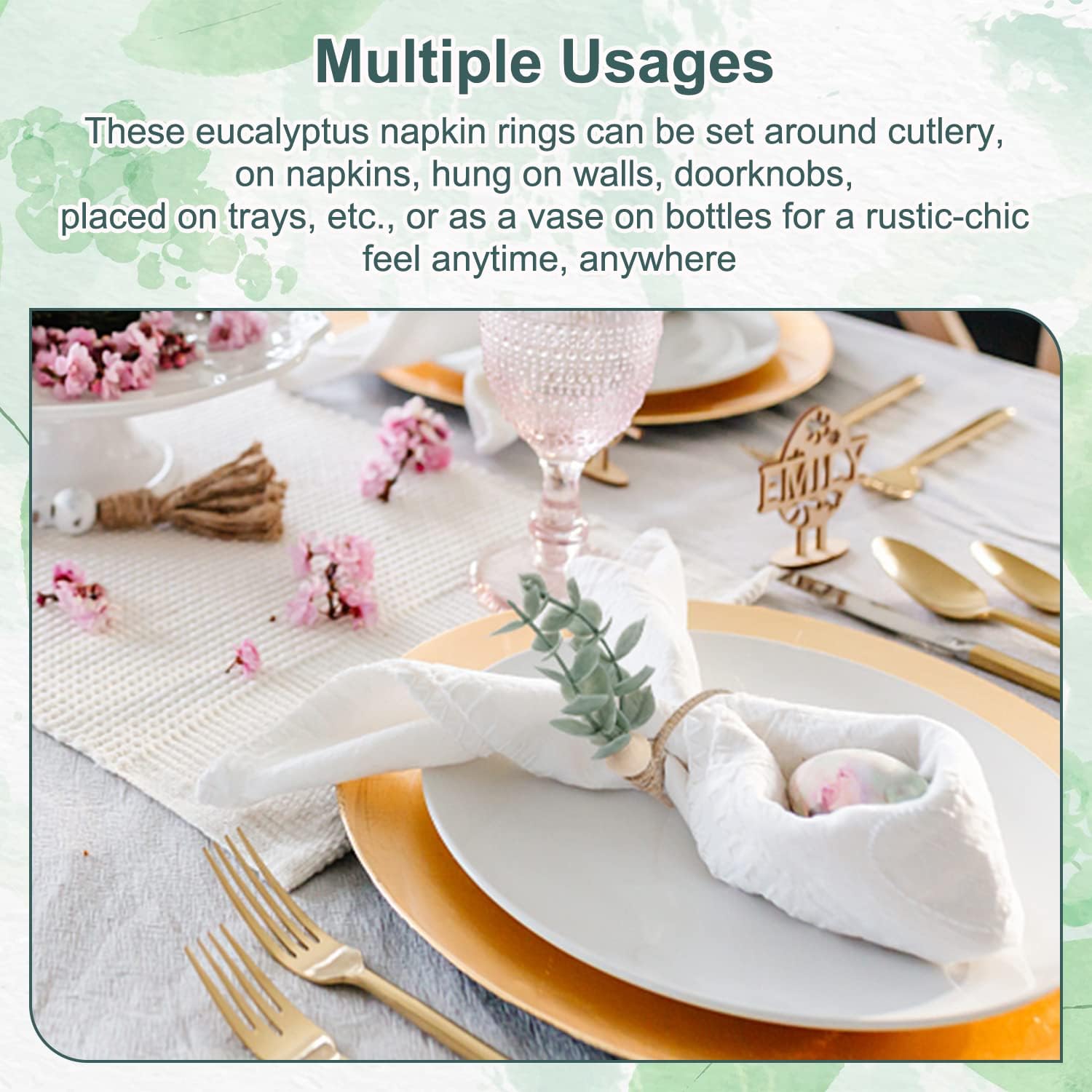 Rustic Napkin Rings for Top Qualifying Layouts