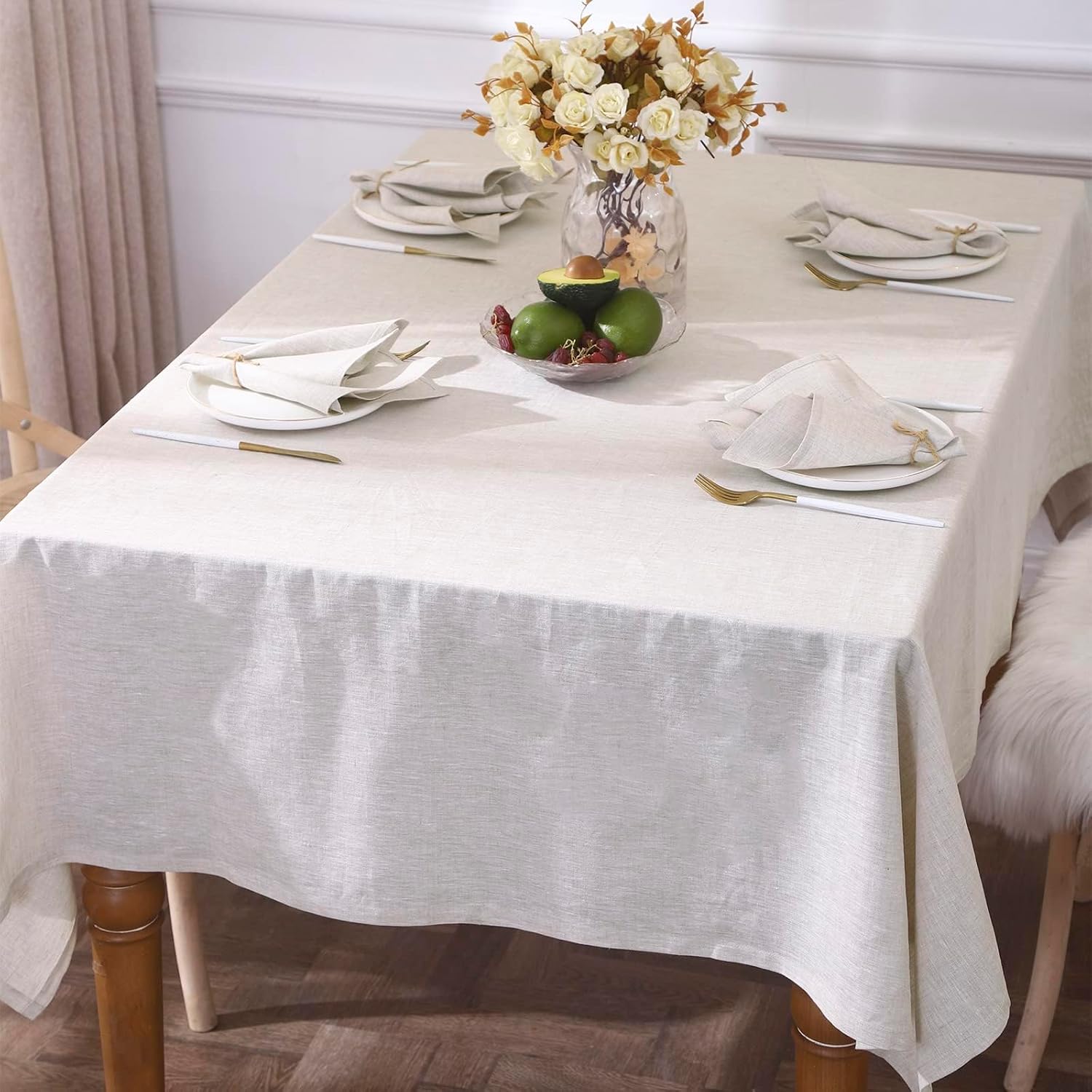 Pure Linen Tablecloth