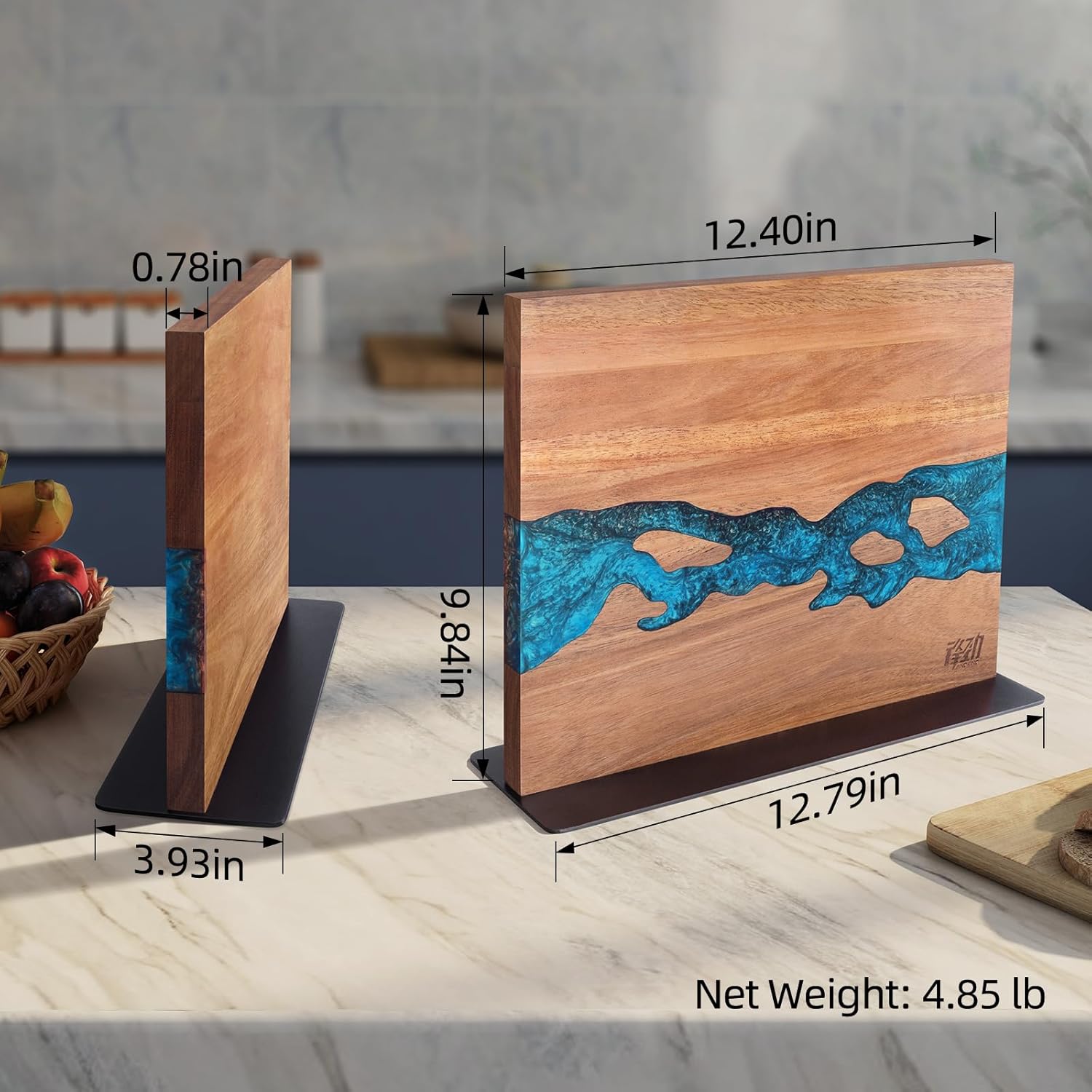 FINDKING Magnetic Knife Block Durable space-saving