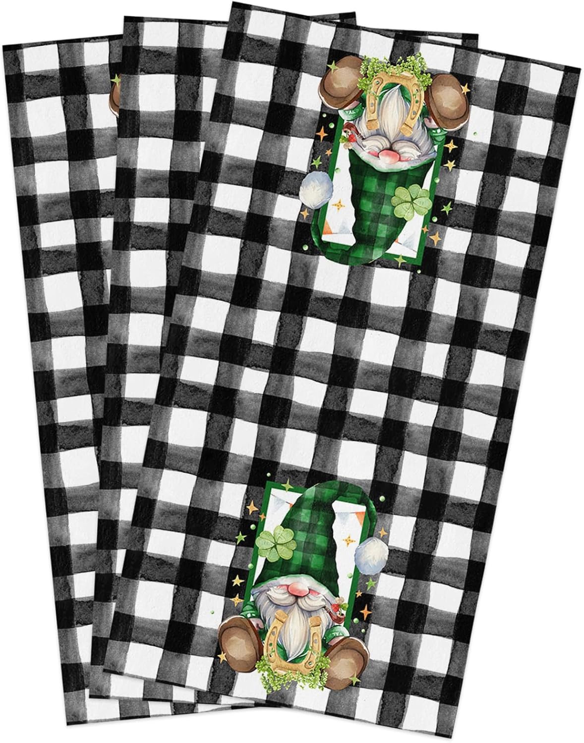 ZOE GARDEN St Patricks Day Kitchen Towels Set
