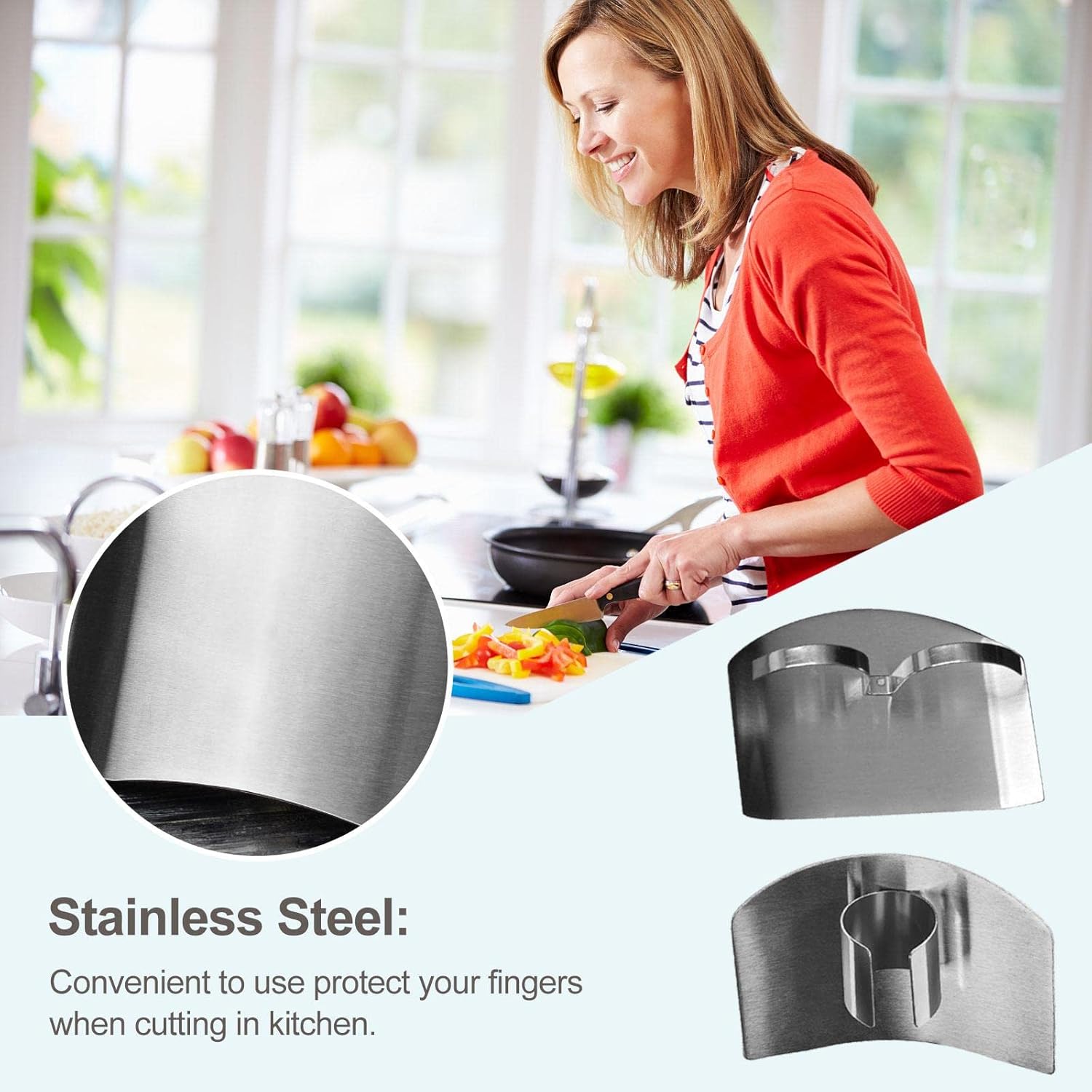 Stainless Steel Finger Protector - Protect Your Hands