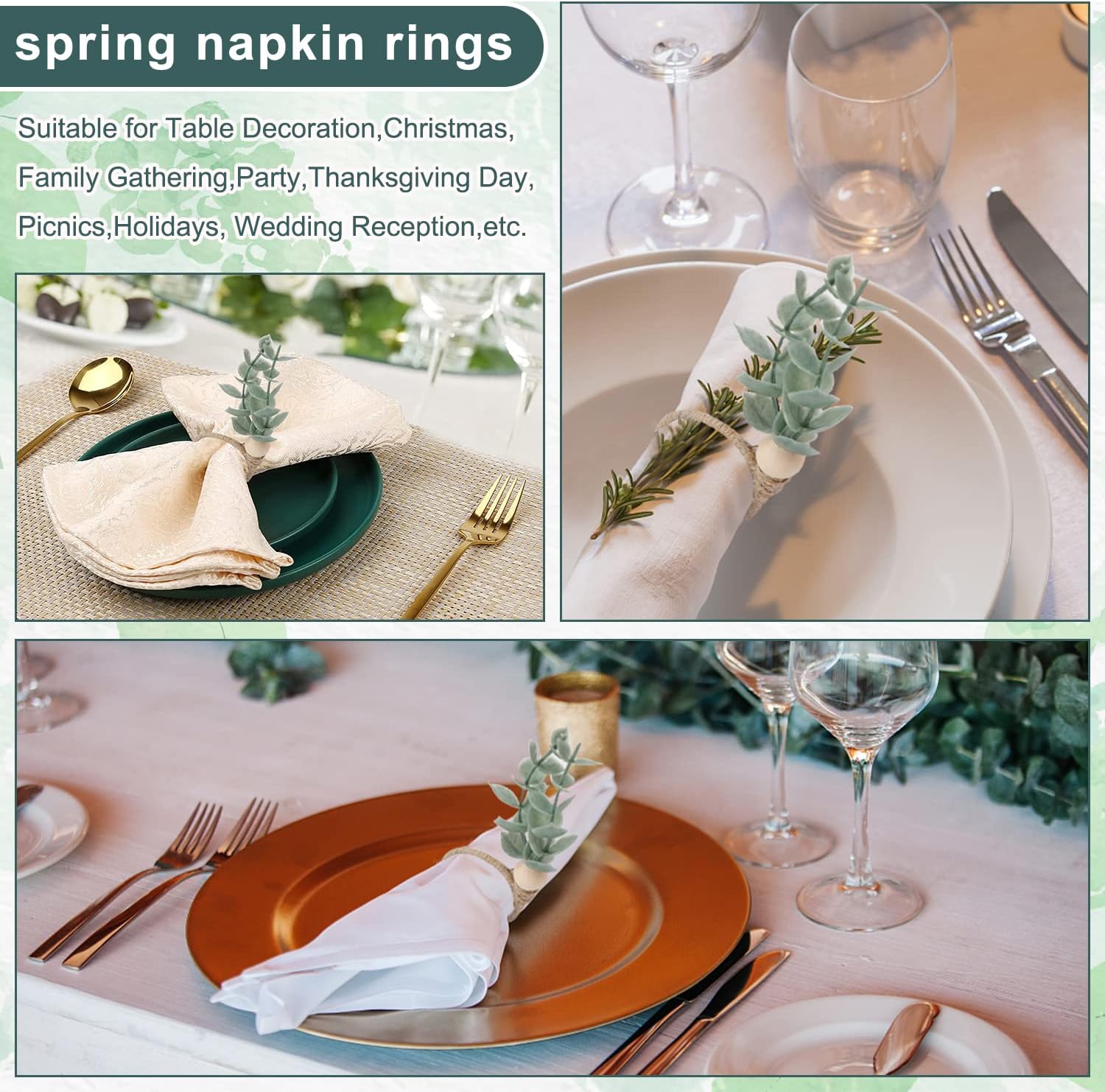 Rustic Napkin Rings for Top Qualifying Layouts