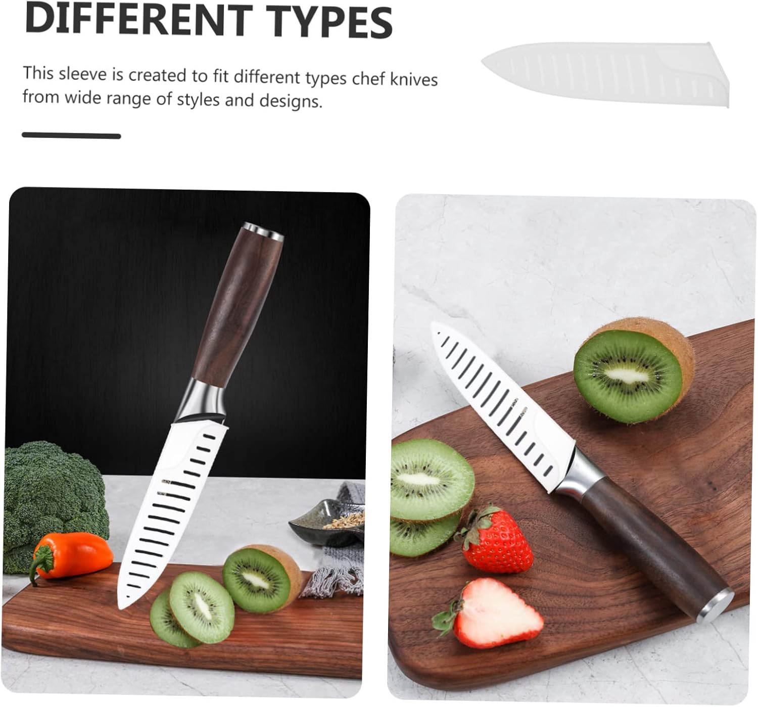 OSALADI 6-Piece Chefs Knife Scabbard