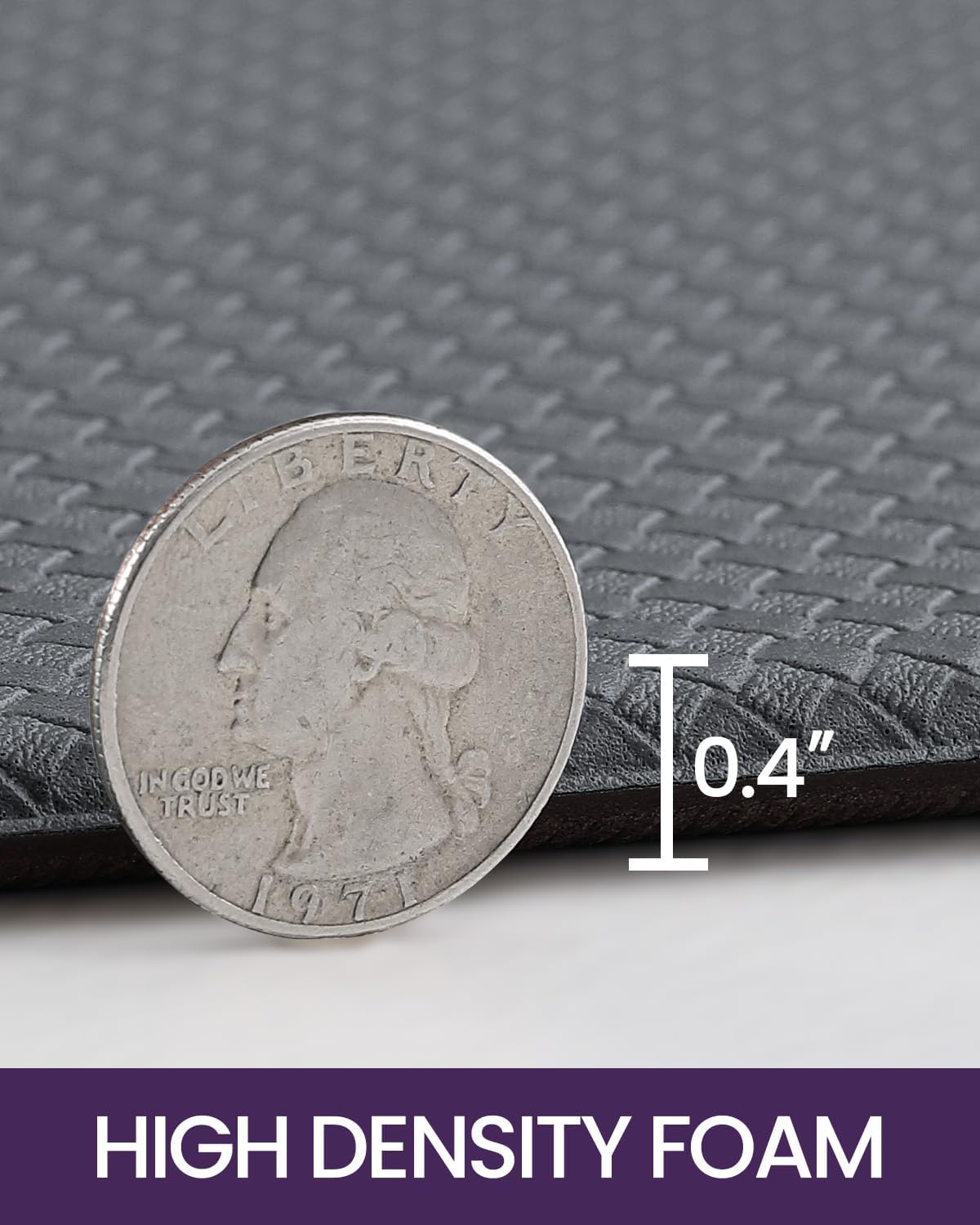 DEXI Anti Fatigue Kitchen Mat 17x59 Grey 1