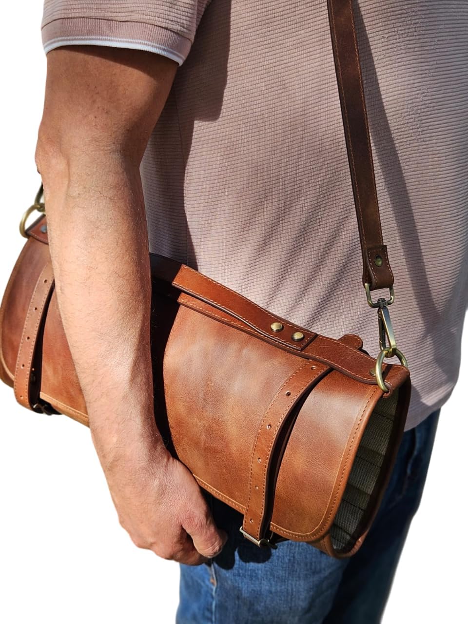 Premium Leather Chef Knife Storage Bag