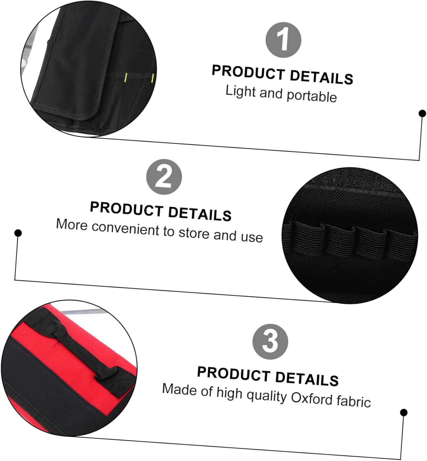 STOBAZA 22-Slot Knife Organizer Bag