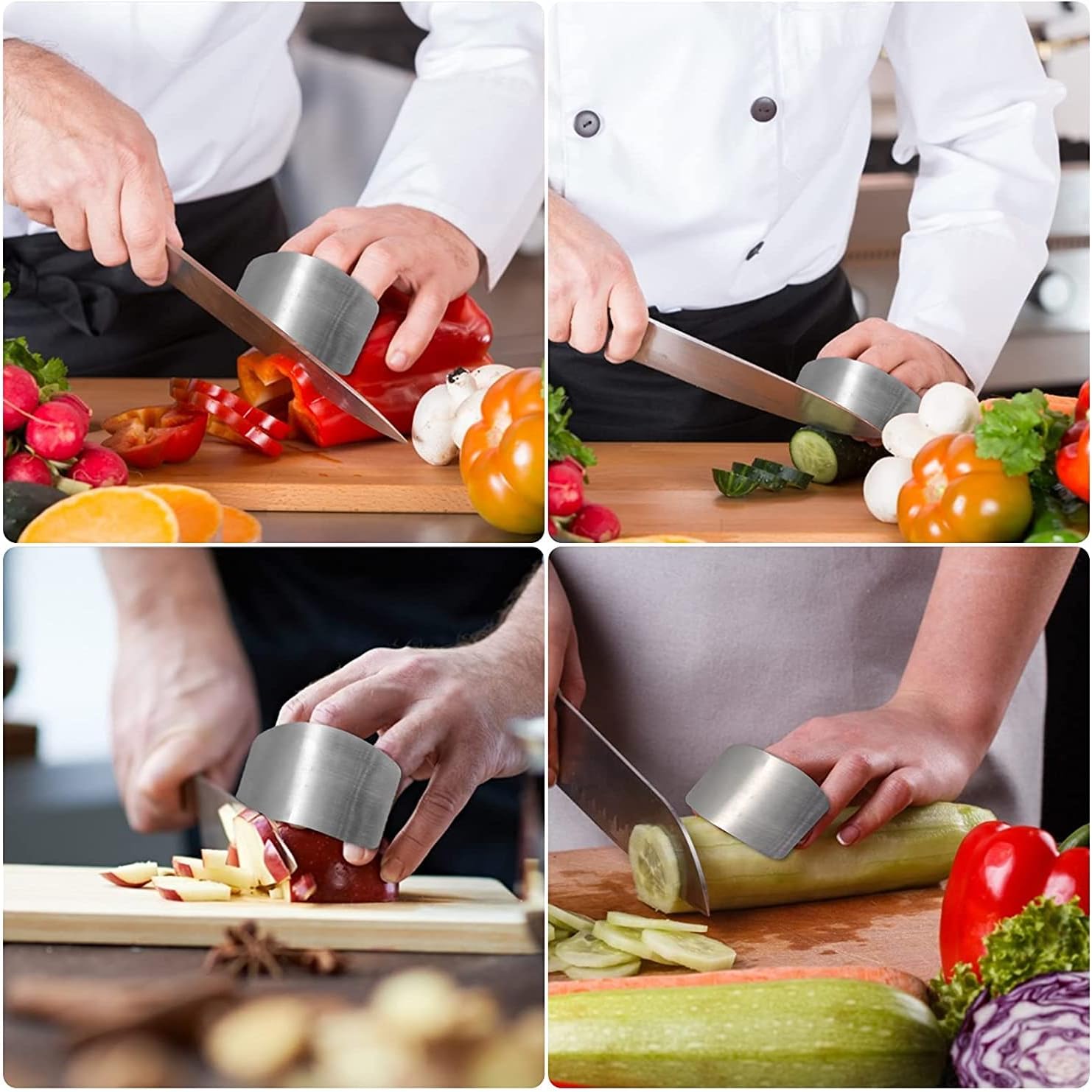 ZOCONE 6 PCS Cut Resistant Finger Guards Set