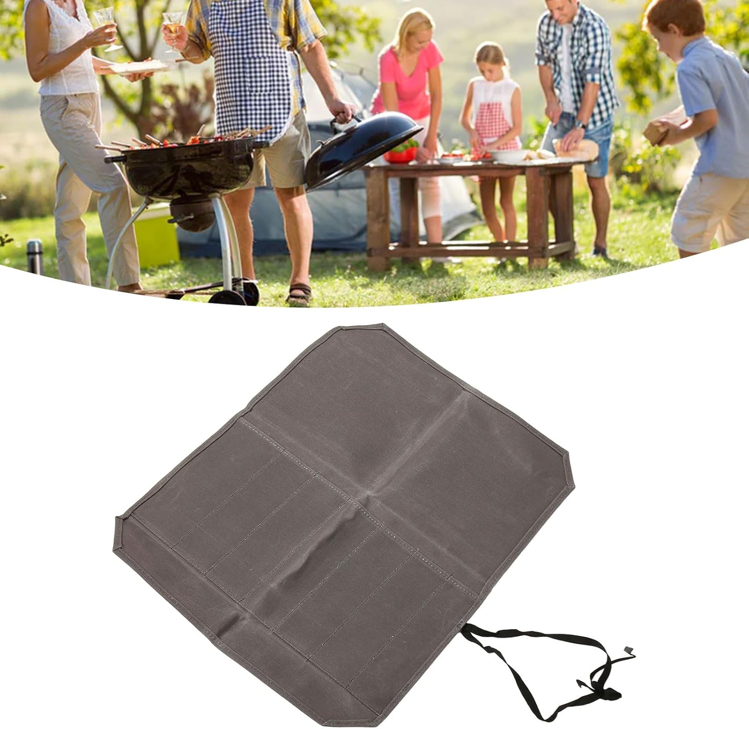 Durable Canvas Knives Organizer