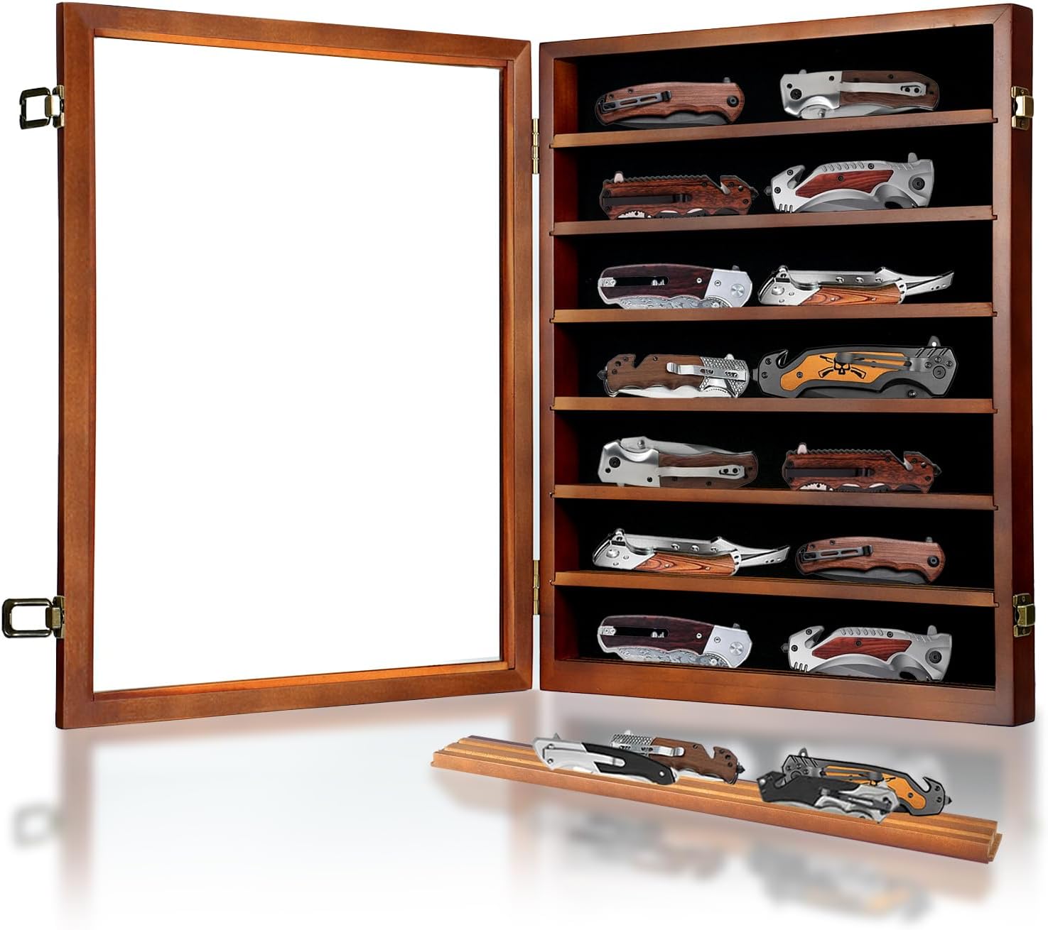 Organize and display your pocket knives elegantly