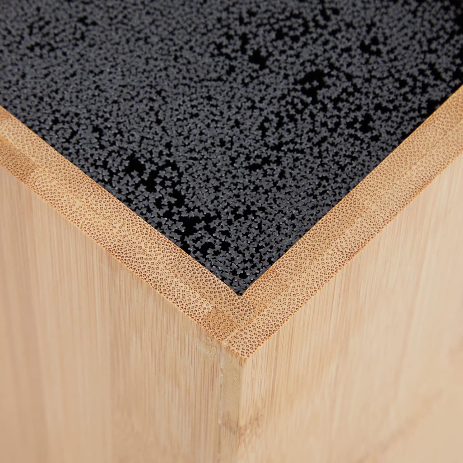 Bamboo Knife Block for Kitchen Storage
