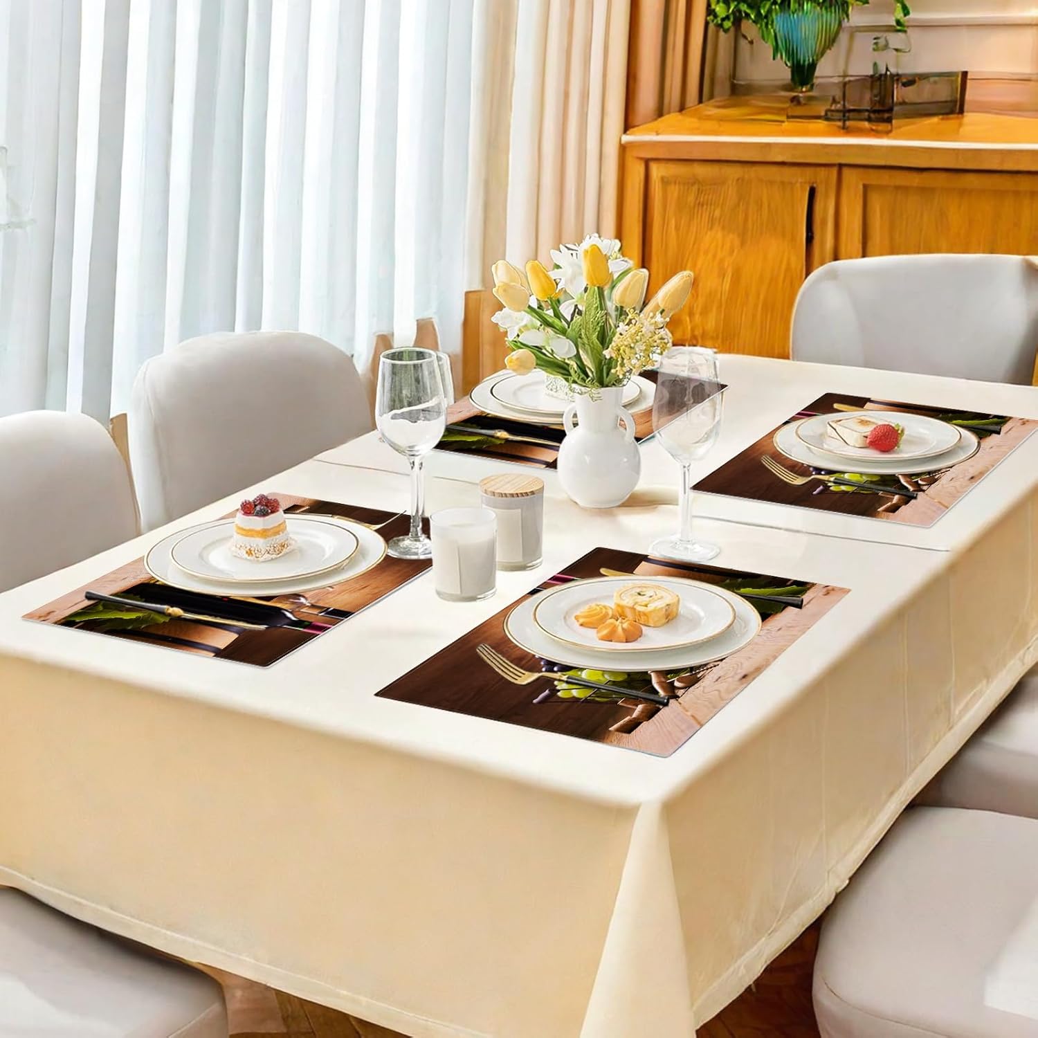 Versatile Corner Mat Set for Kitchens Governments