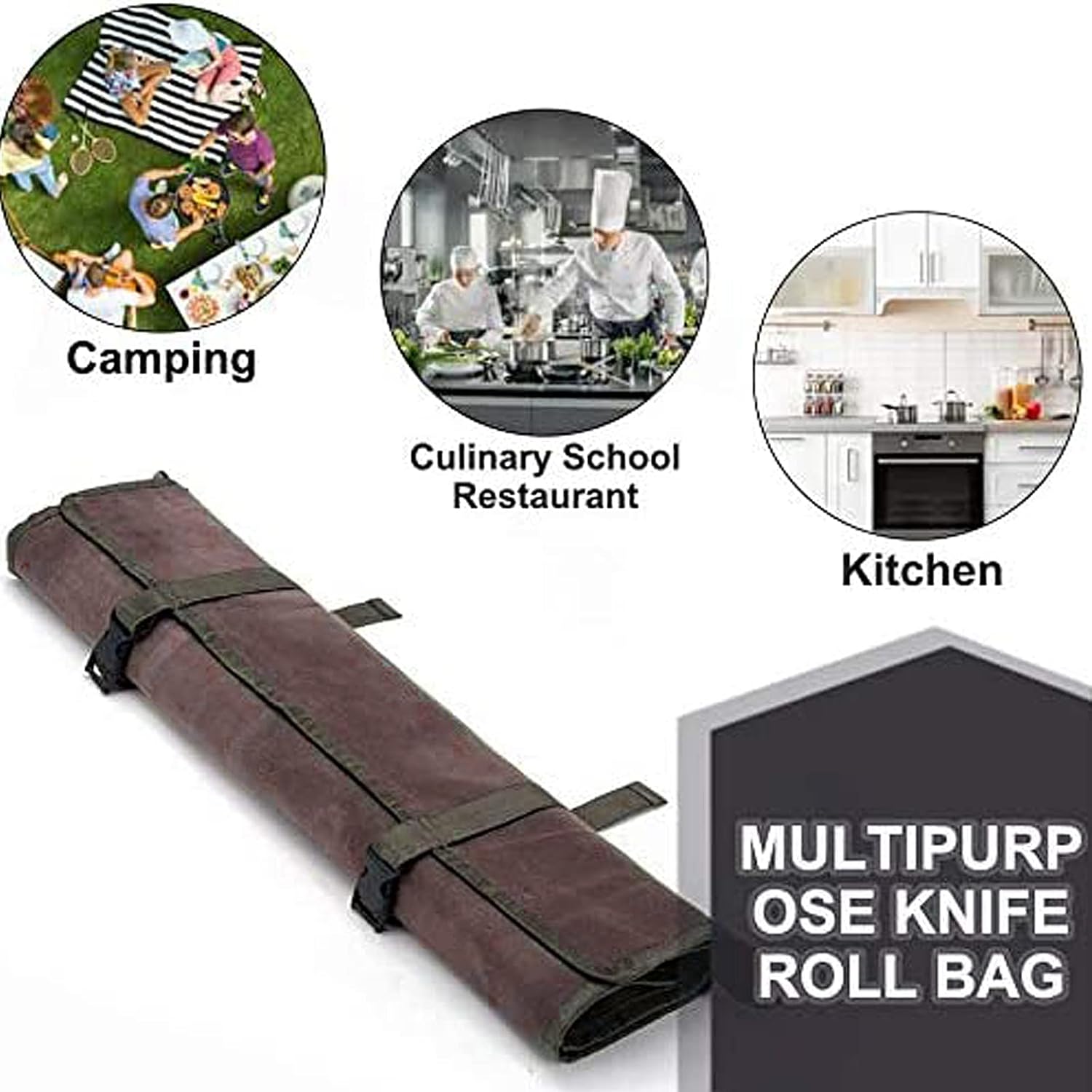 Curated Perfectly The Ultimate Chef Knife Roll Bag