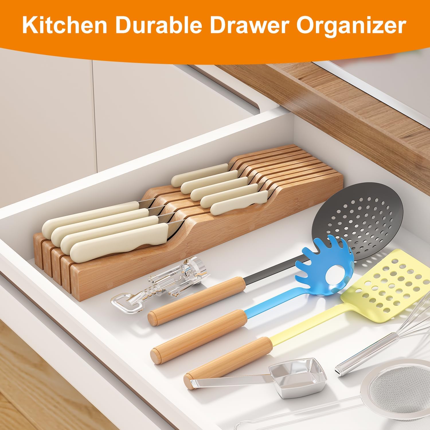 Premium In-Drawer Knife Block