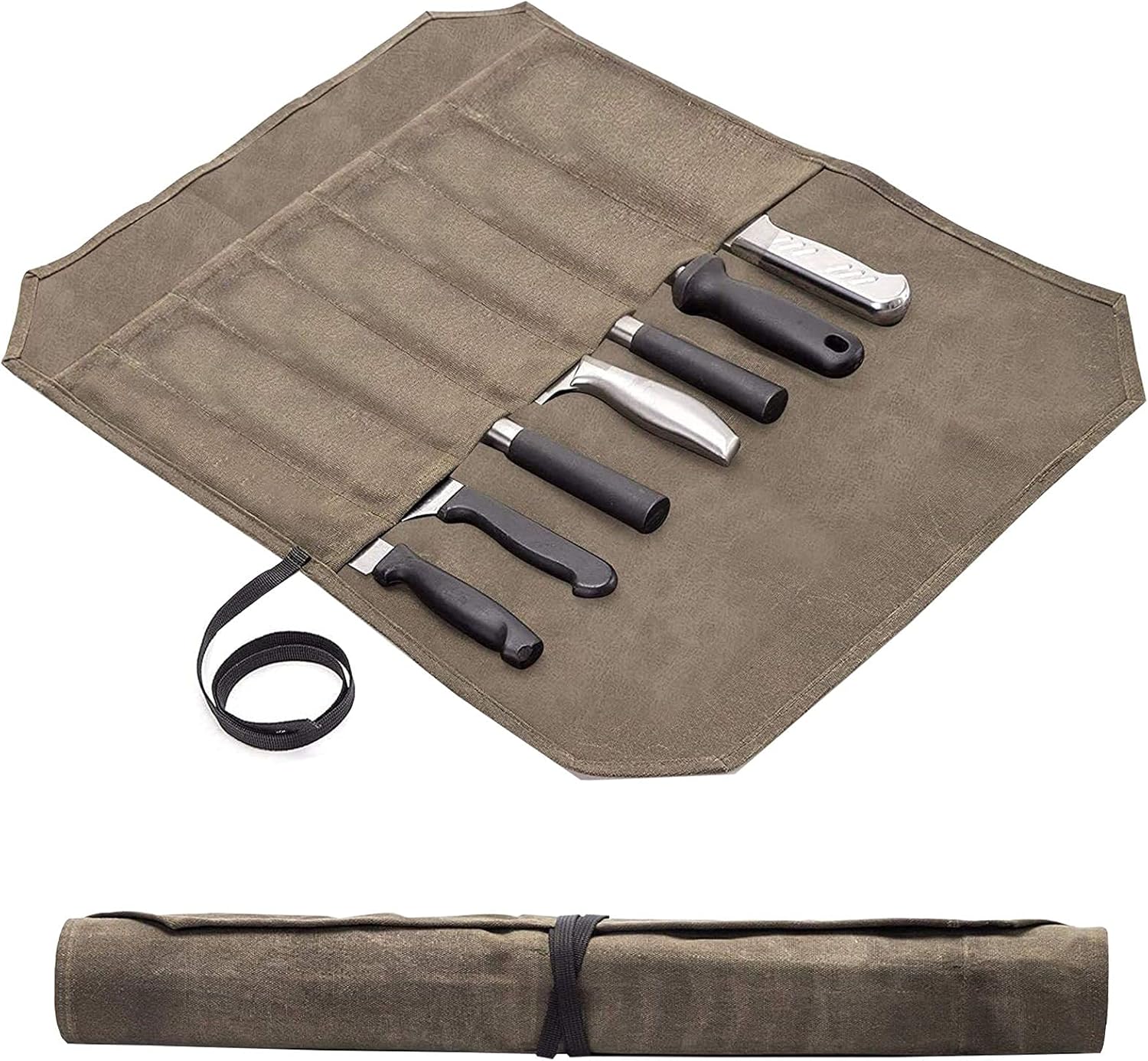 Durable Heavy Duty Chef knife Roll Bag Case