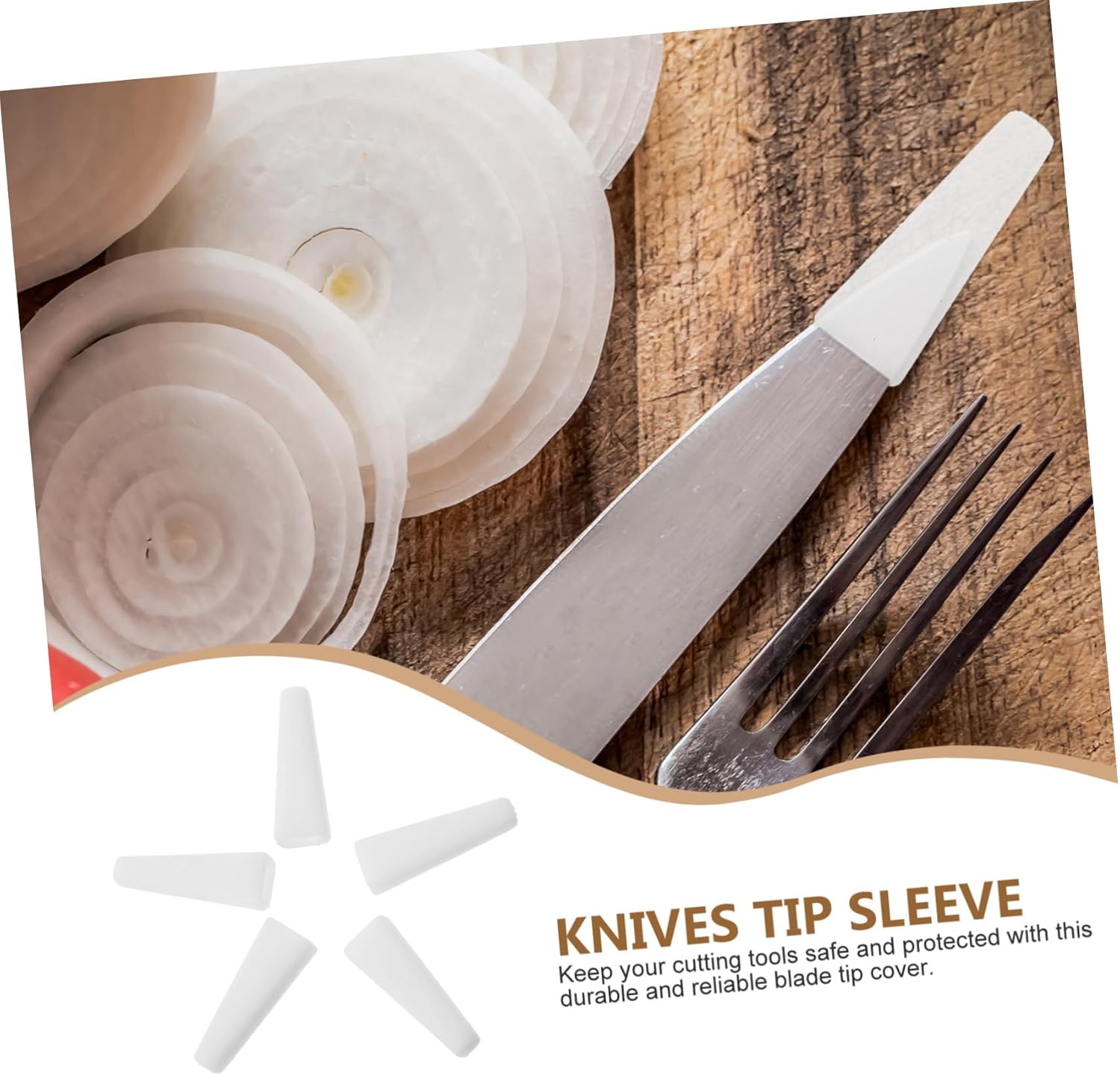LIFKOME 250PCS Knives Tip Guards