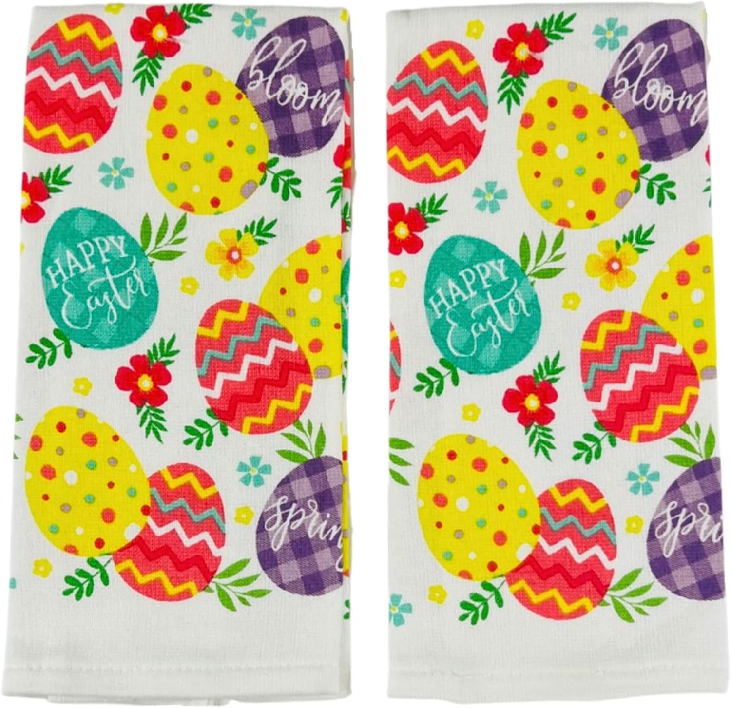 Serafina Home Easter Spring Dish Towel Set