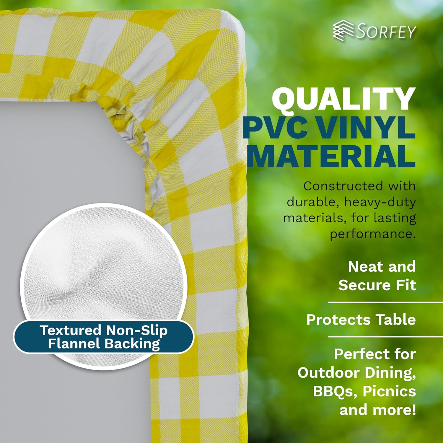 Sorfey Tablecloth - 24x48 inches