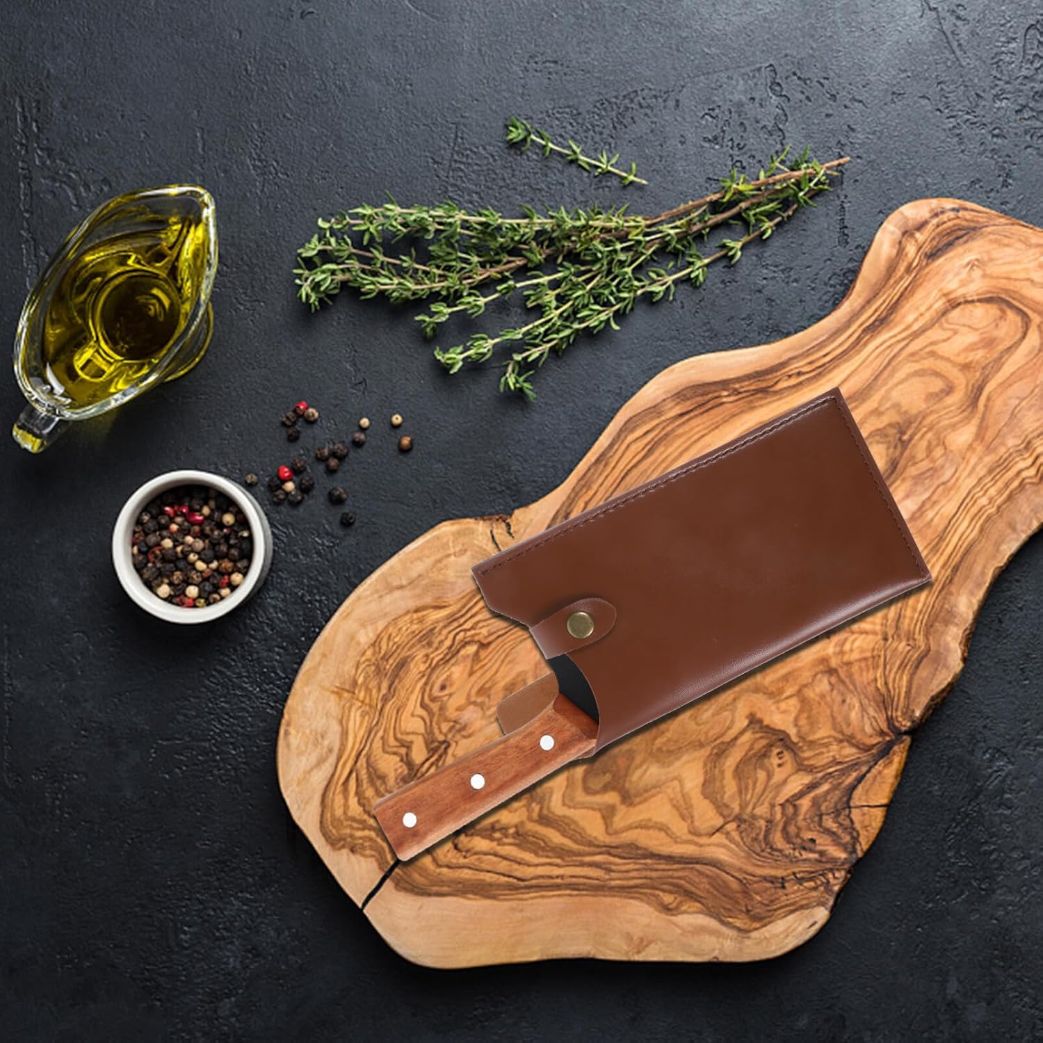 Fine Workmanship Leather Knife Holder