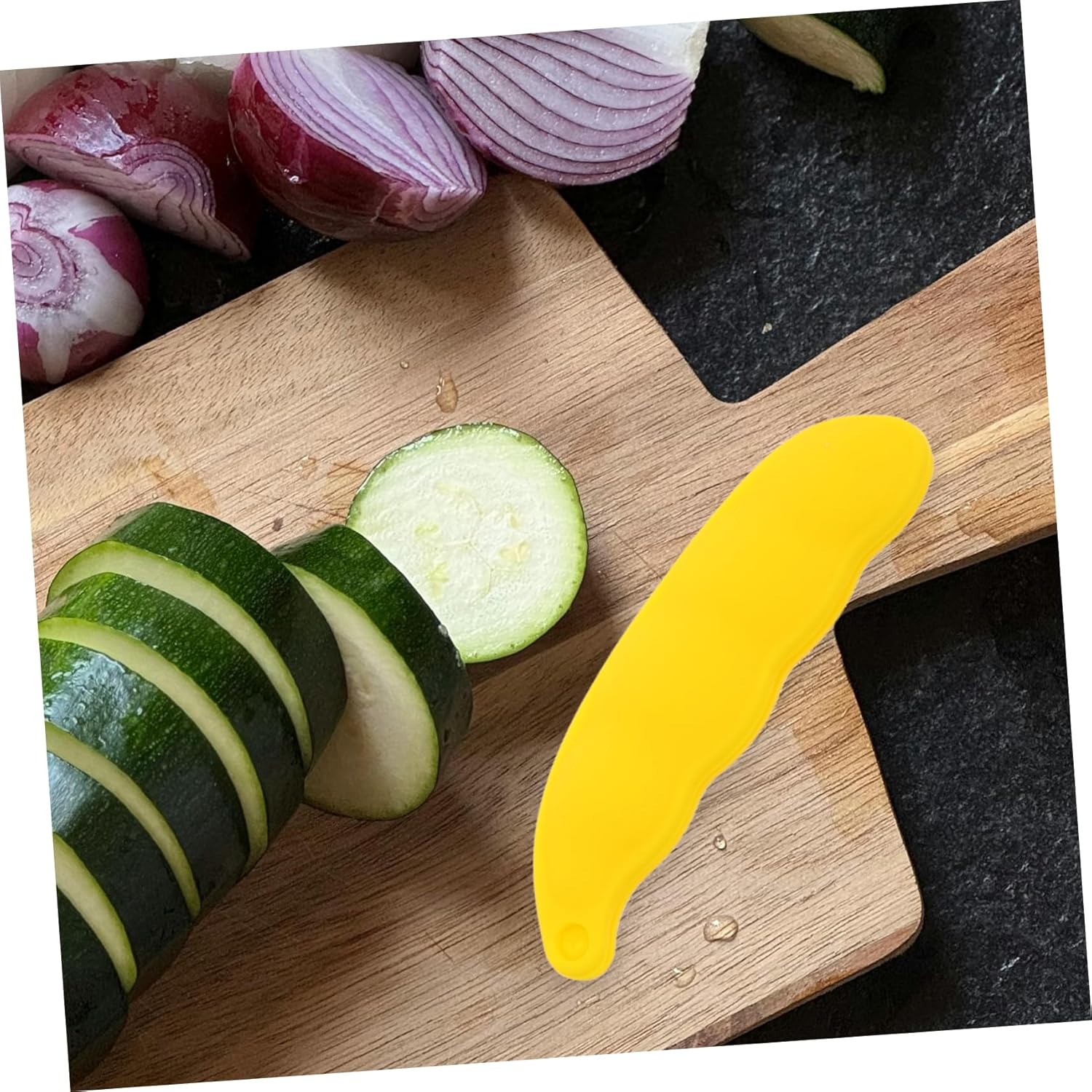 Beavorty Silicone Knife Protector Durable Waterproof Kitchen Safety Guard