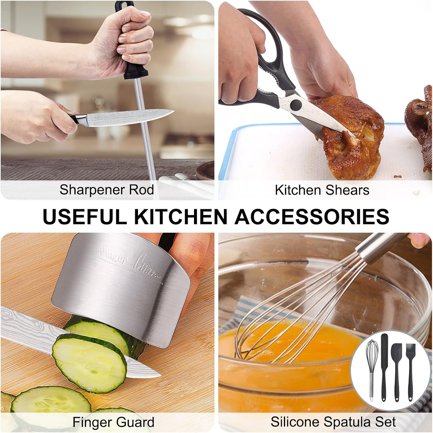 High-Quality 23-Piece Kitchen Knife Set