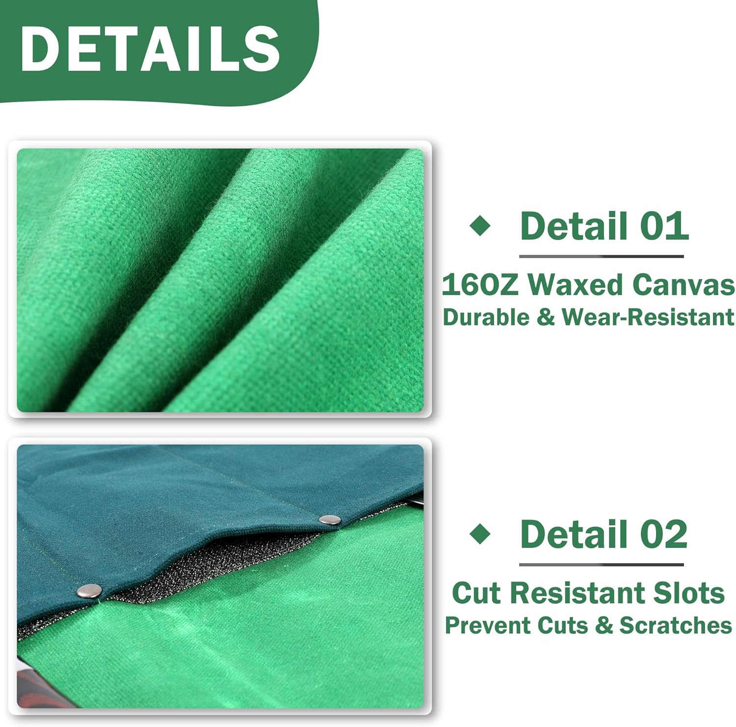 Heavy Duty Kitchen Knife Roll Bag