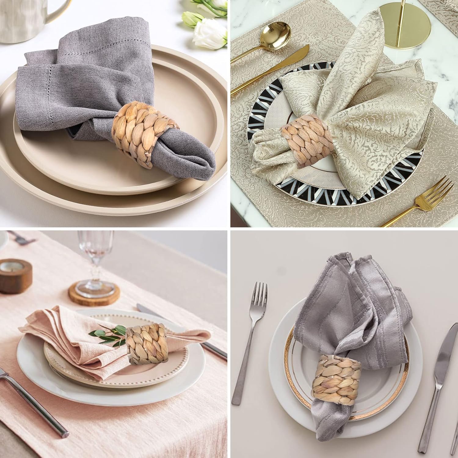 Rustic Farmhouse Napkin Rings by APT WOW
