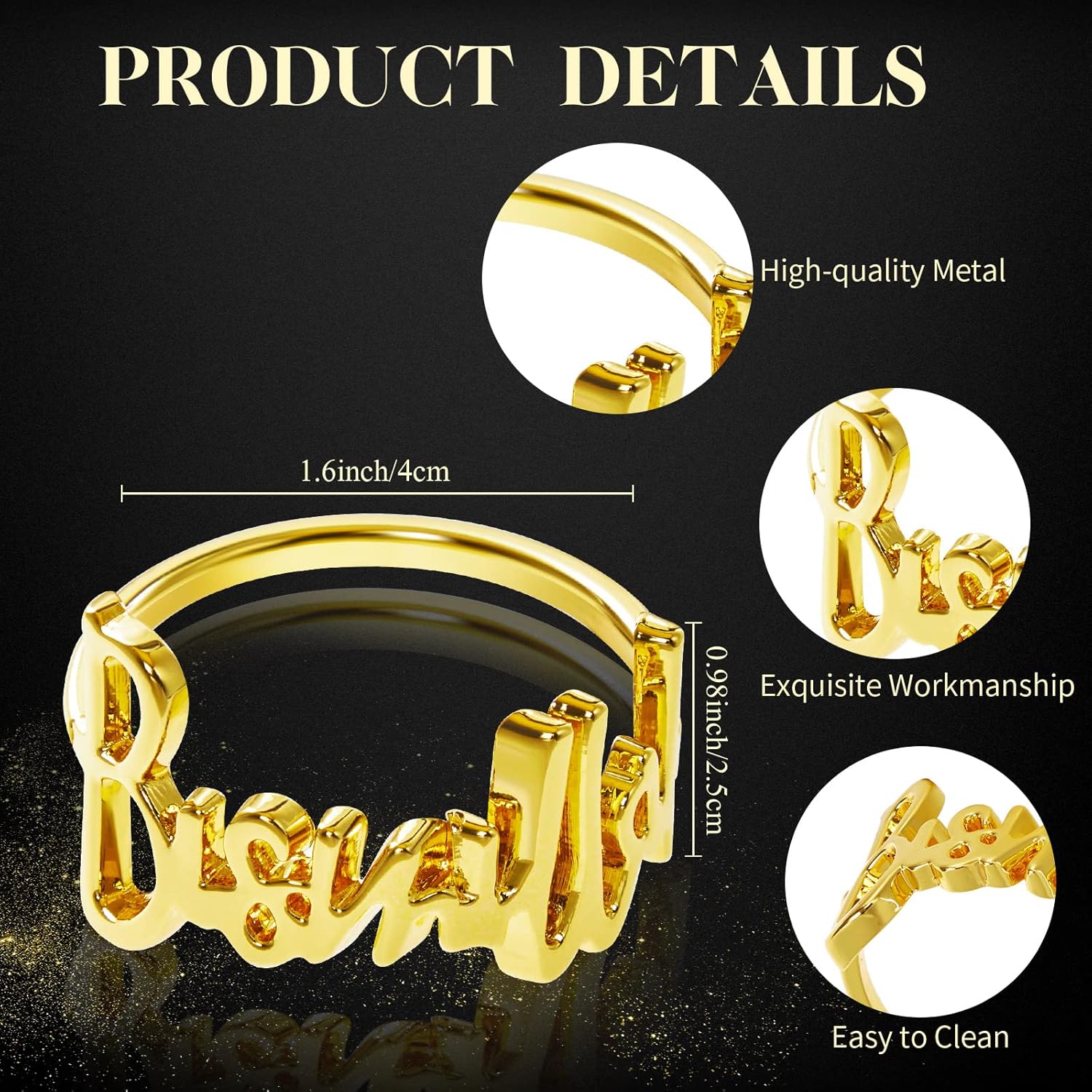 Eid Napkin Rings Set