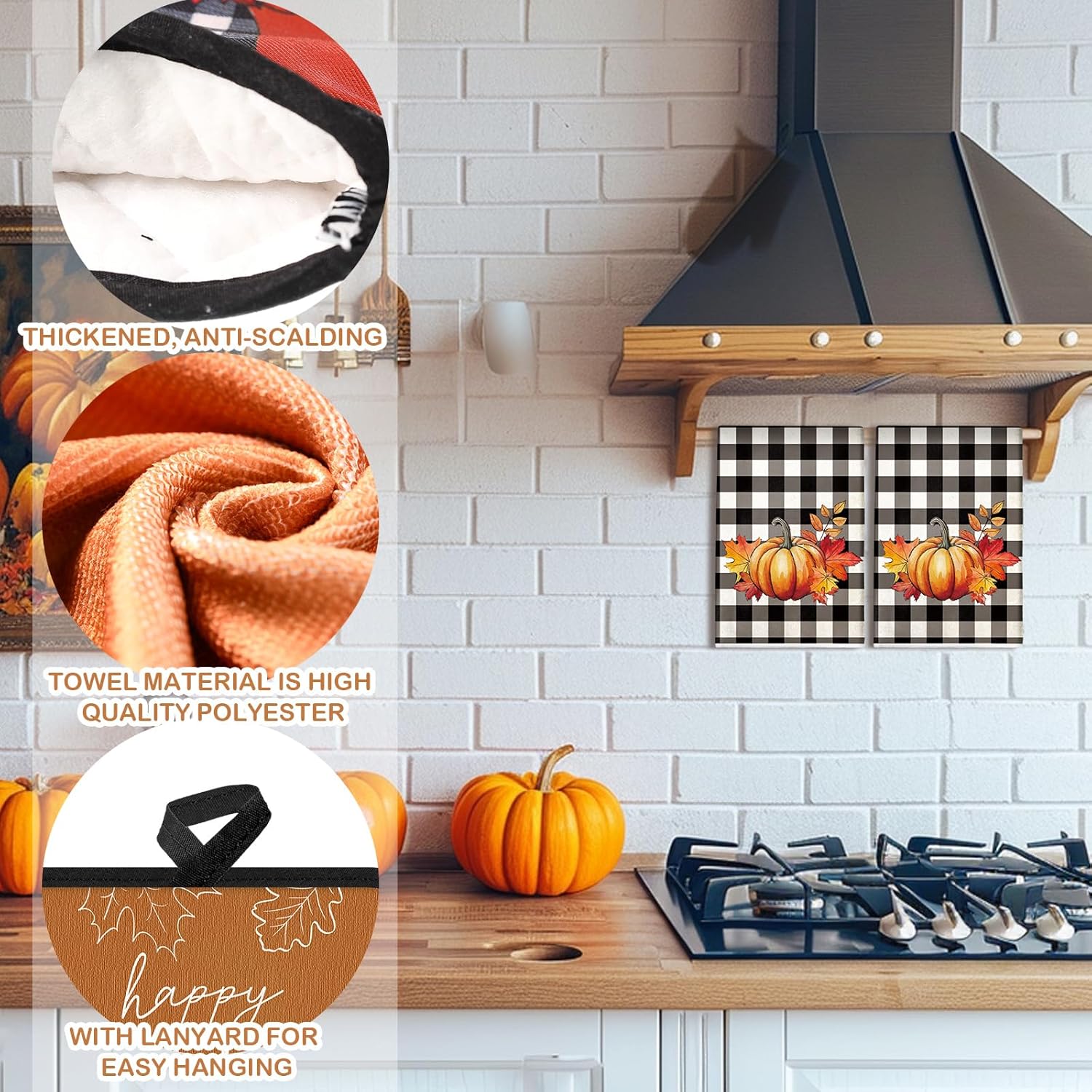 Mindsoft 6-Piece Fall Kitchen Essentials Set