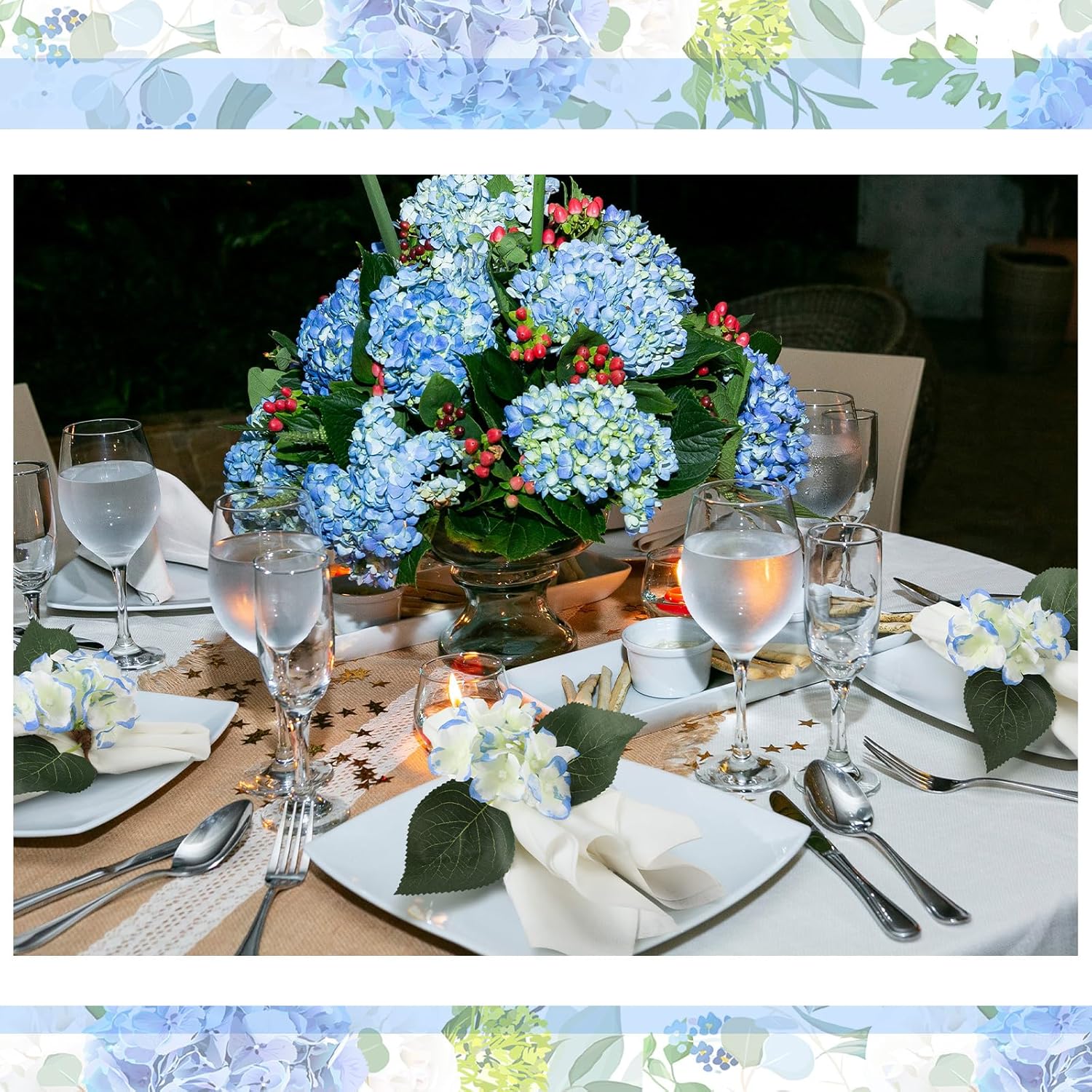 Exquisite Spring Napkin Rings