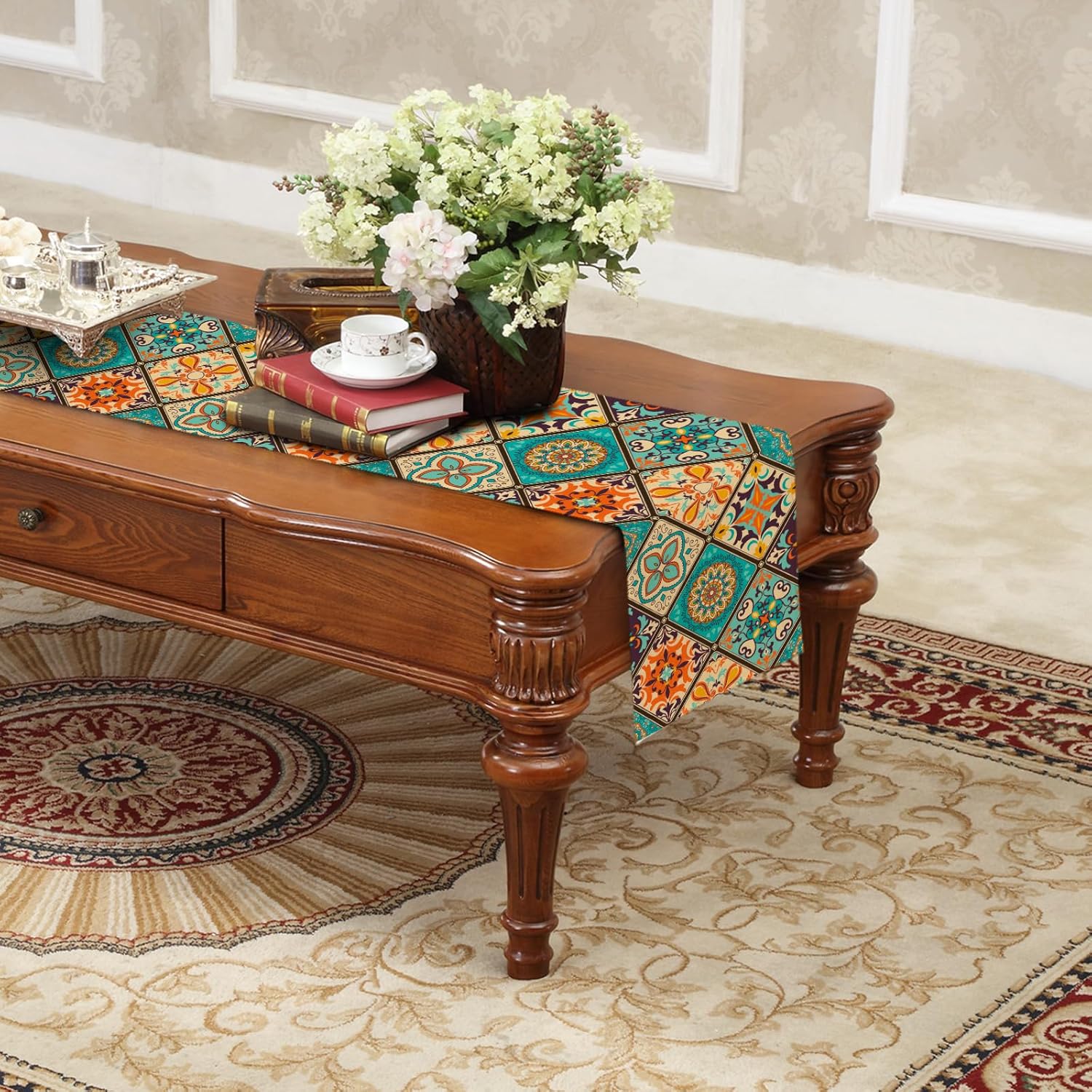 Style Your Table Like a Pro with the Boho Bohemian Table Runner