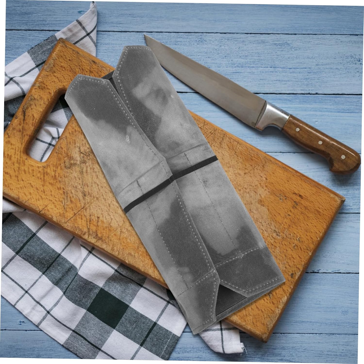 BESPORTBLE Canvas Cutter Storage Bag for Kitchen and Camping