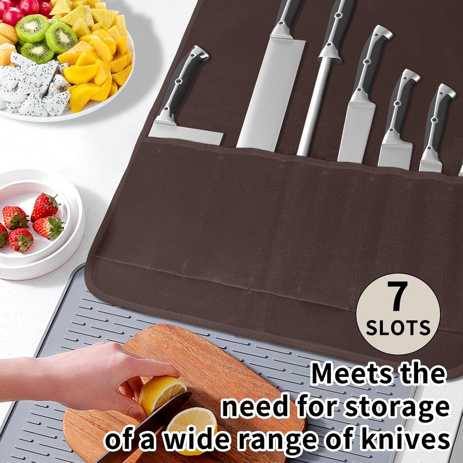 Professional Chefs Knife Roll Bag
