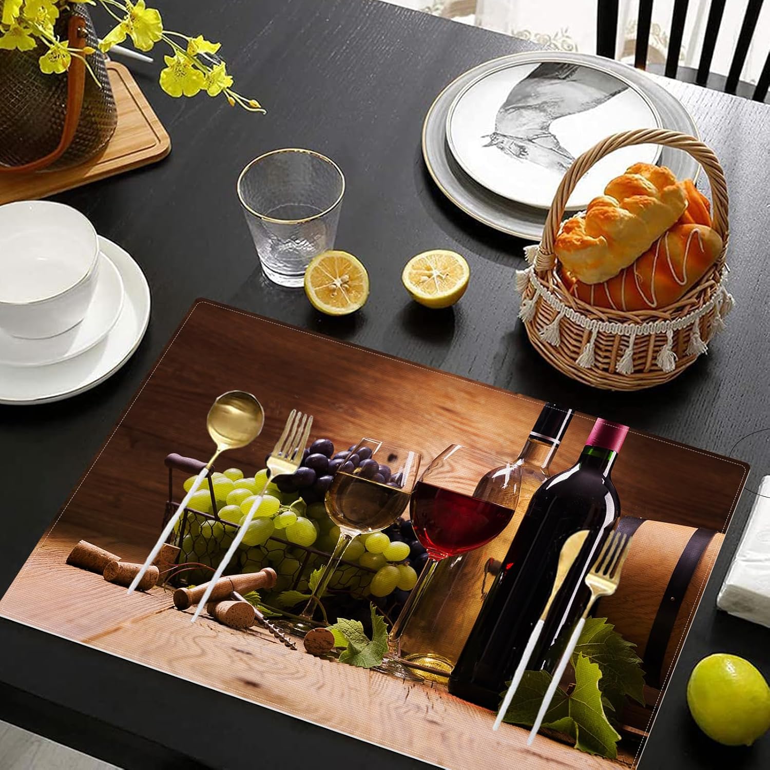 Versatile Corner Mat Set for Kitchens Governments