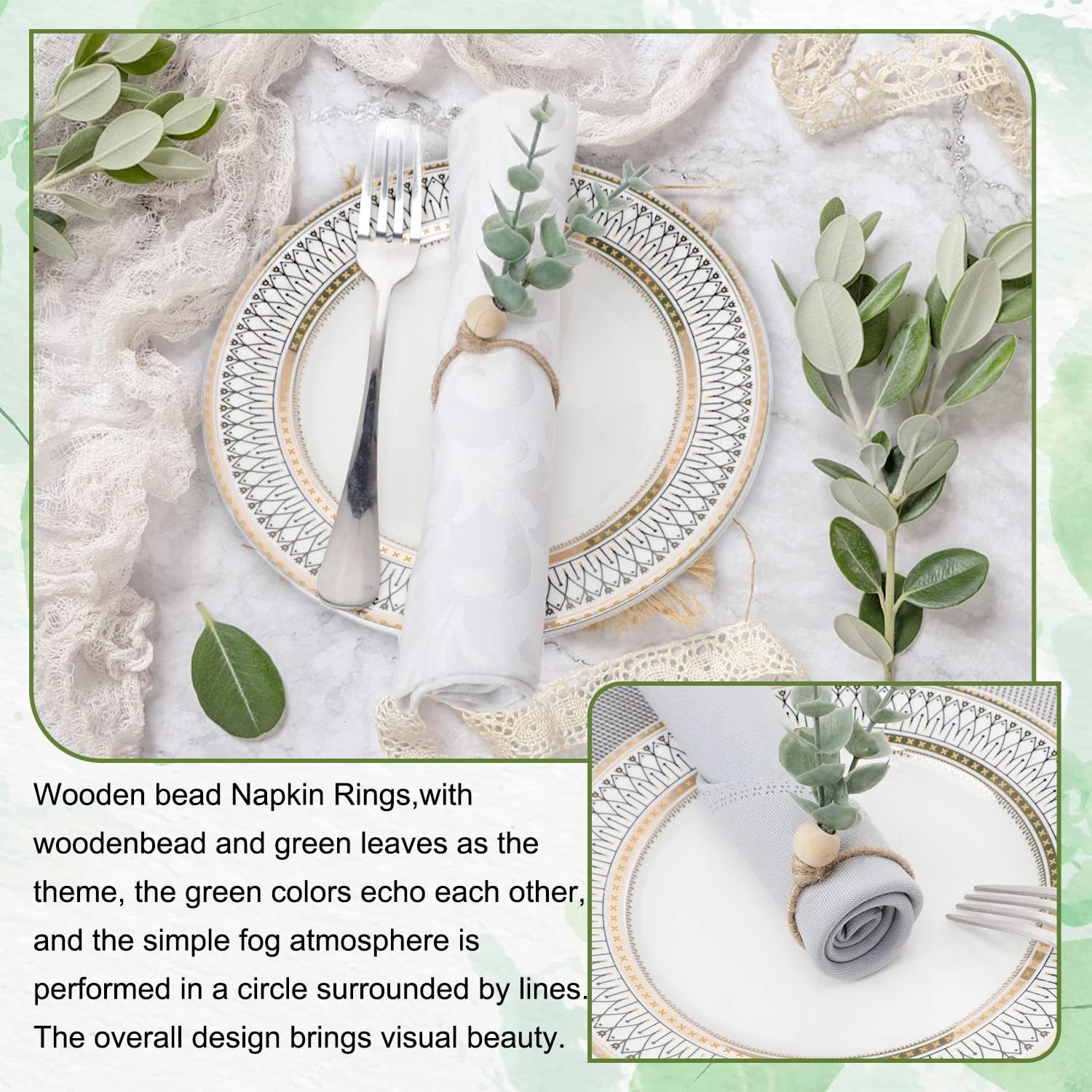 Rustic Napkin Rings for Top Qualifying Layouts