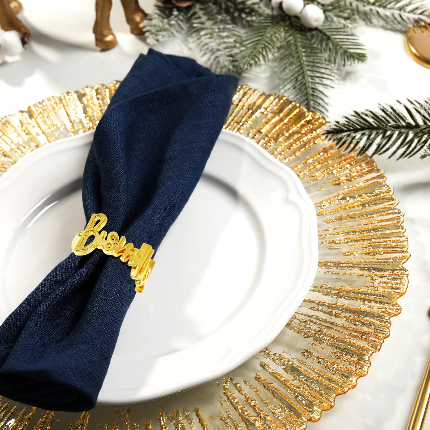Eid Napkin Rings Set