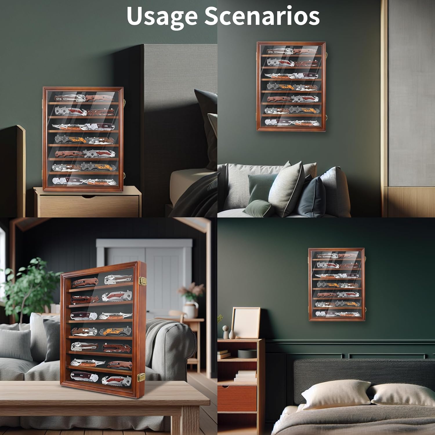 Organize and display your pocket knives elegantly