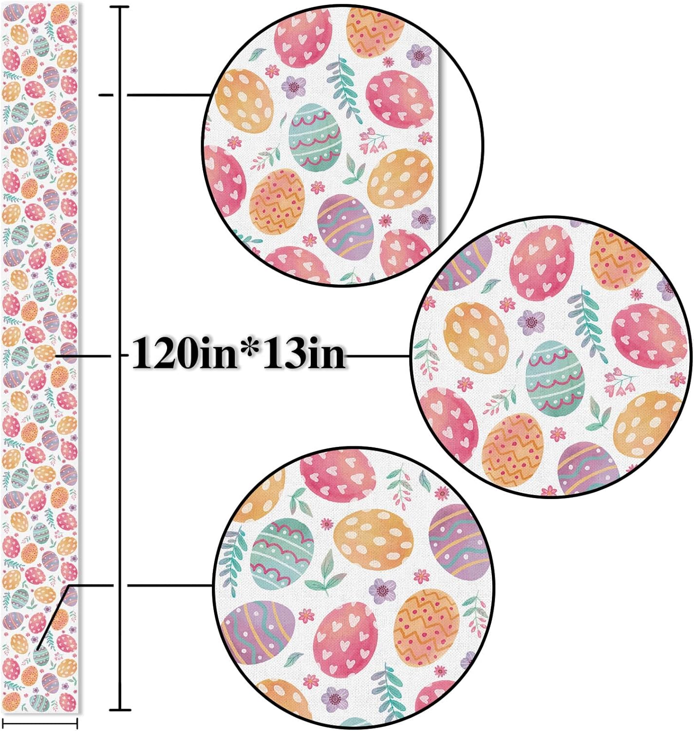 Nepnuser Eco Table Runner for Spring Events