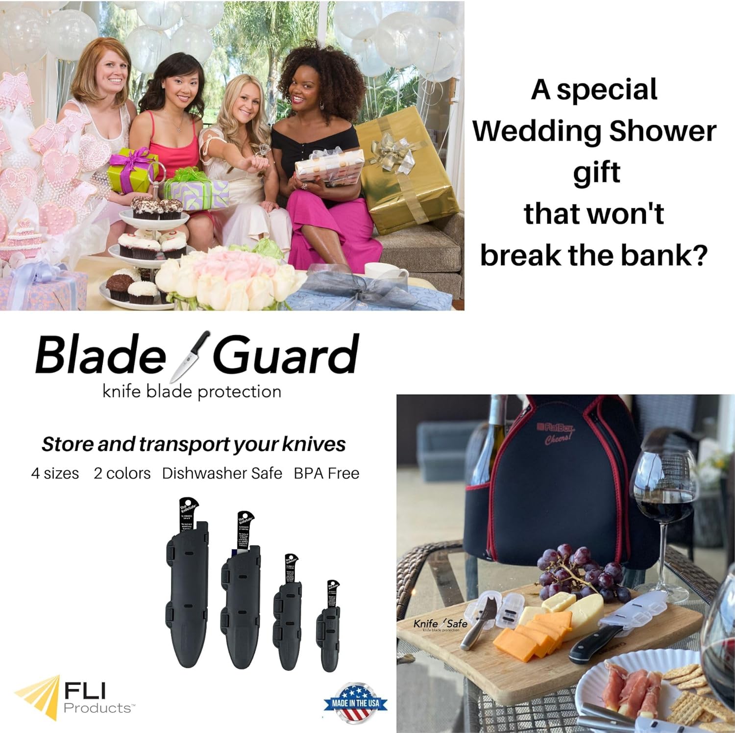 Blade Guard Knife Blade Protection Set 4in 6in 8in 10in