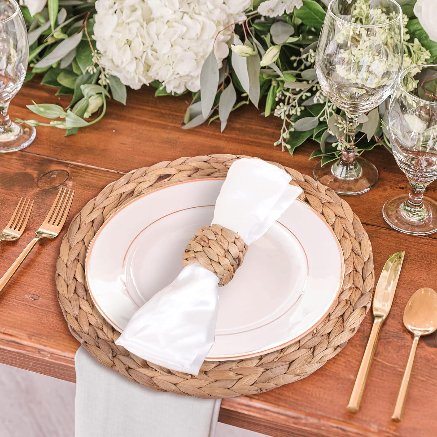 Rustic Farmhouse Napkin Rings by APT WOW