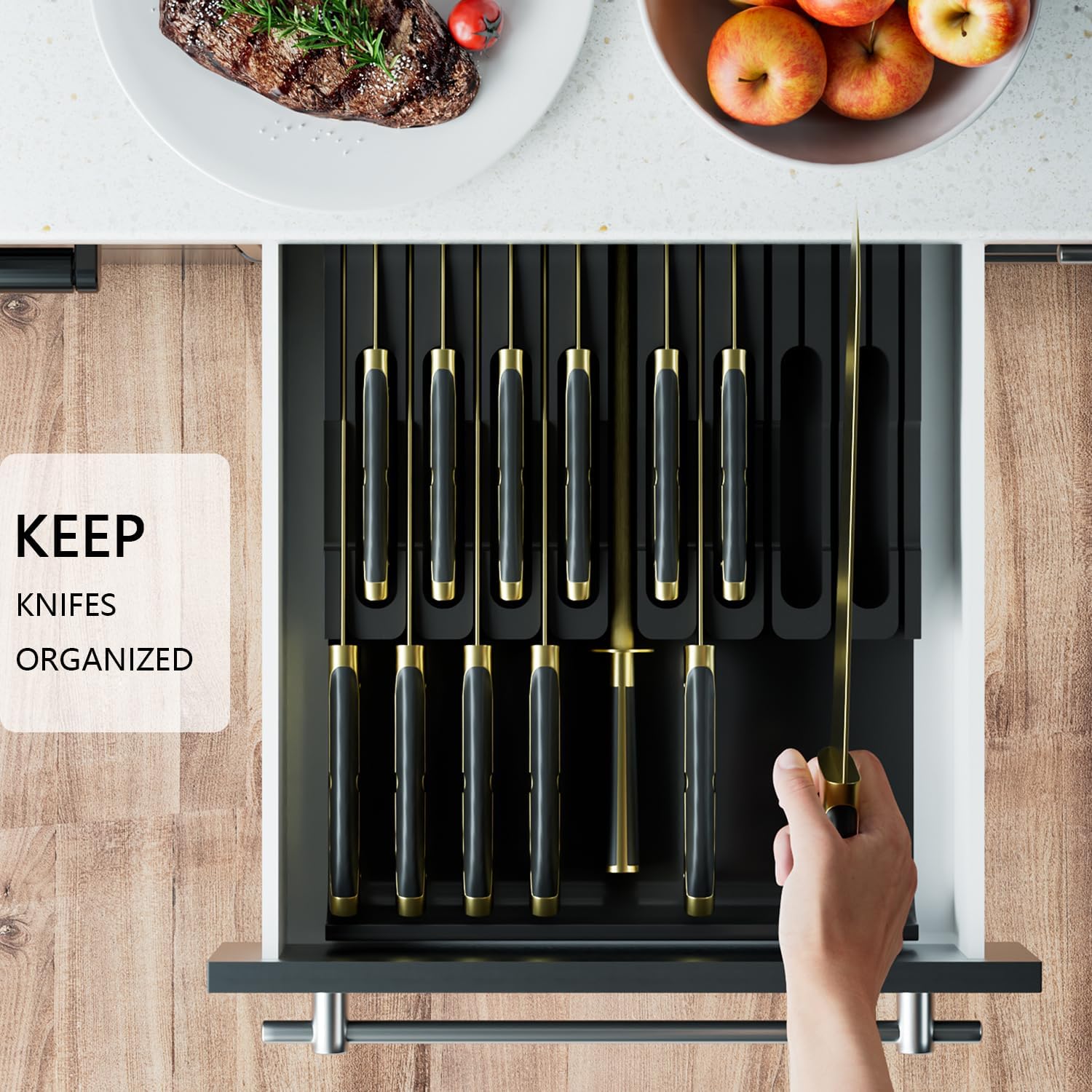 Your Ultimate Knife Storage Solution - 16 Knives Organized Perfectly