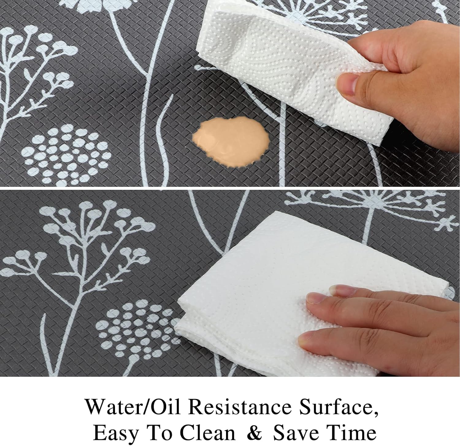 Rempry 2-Piece Kitchen Rugs Mats Set
