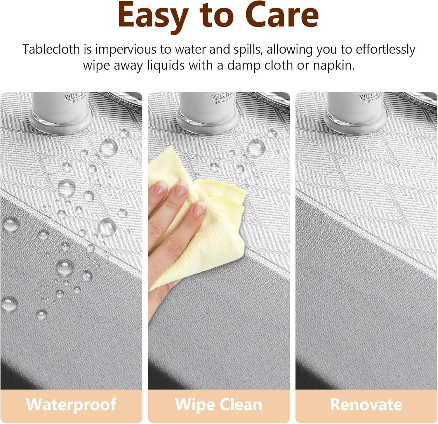 Deep Dream Tablecloth Set for Canvas Tables