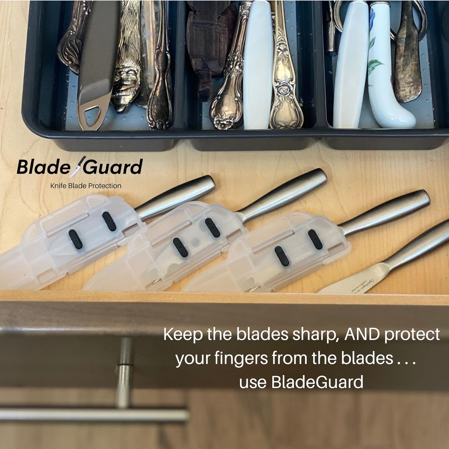 Oma Guard Kitchen Knife Protector Set BPA-Free dishwasher safe 4PK