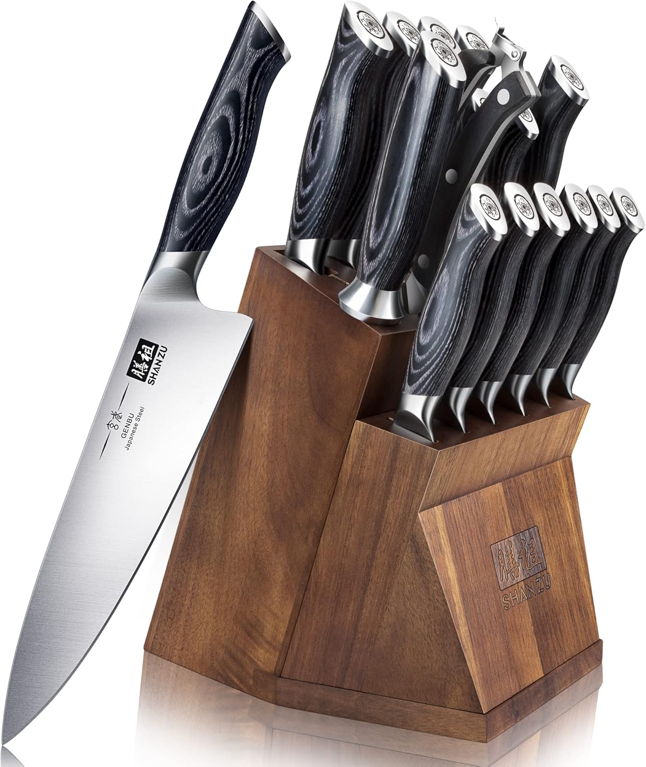 SHAN ZU Knife Block Set