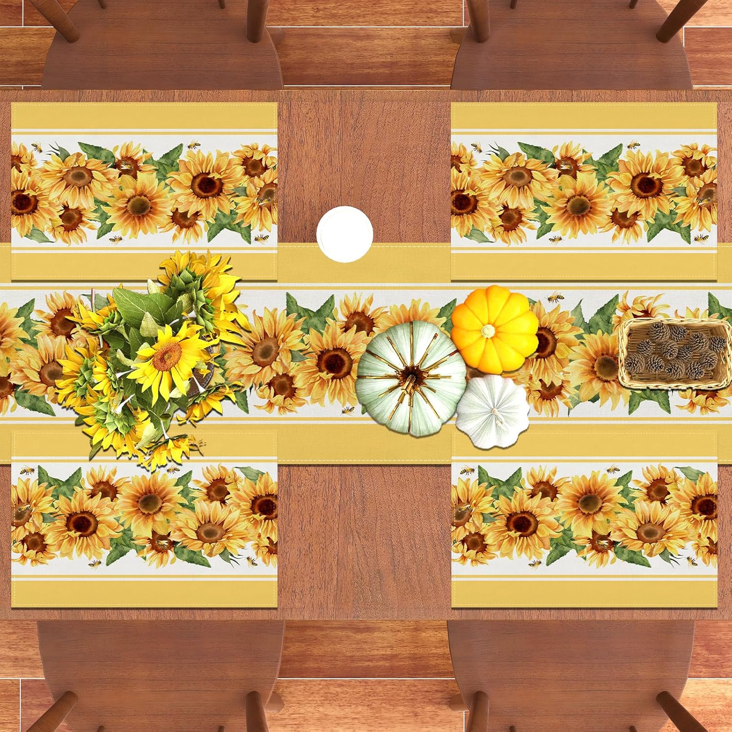 Sunflower Tablecloth from Rvsticty